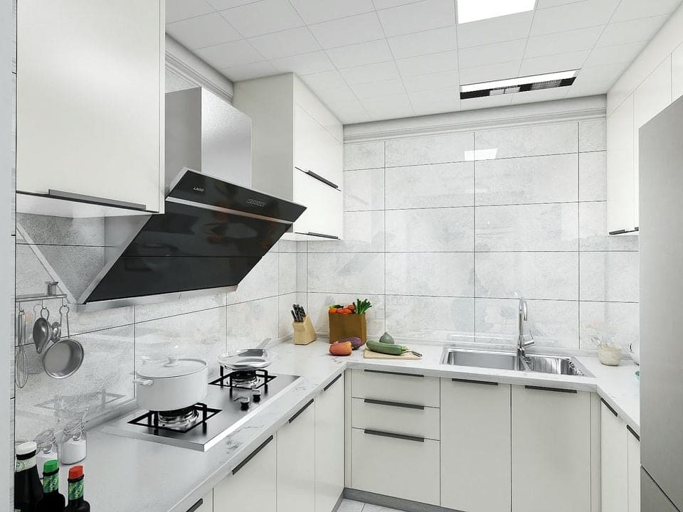 Vòi rửa bát Jomoo tại biệt thự khu Linh Đàm, Định Công Thượng 