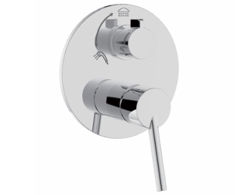 Mặt nạ bộ trộn sen âm tường Jomoo 37197-495/1B-I011