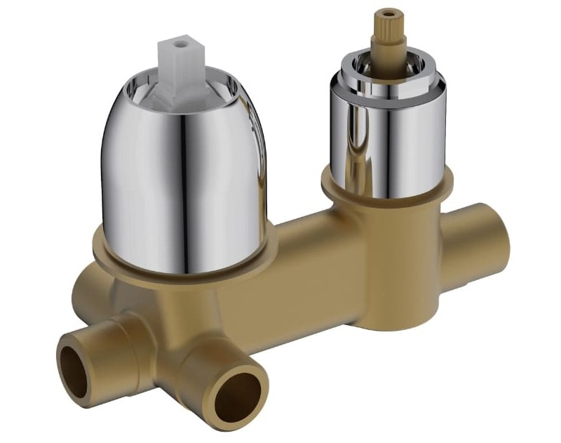 Bộ trộn sen âm tường JOMOO P37195-000/1B-1