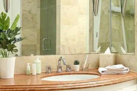 Chậu âm bàn Jomoo tại khách sạn nhà hàng khu vực Thạch Hòa, Yên Bình