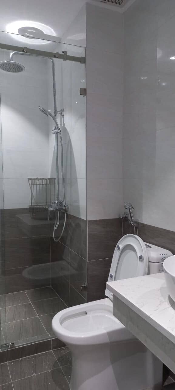 Thiết bị vệ sinh Jomoo tại nhà dân tại các xã Đại Thịnh, Kim Hoa.