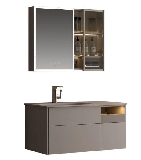 Bộ tủ chậu treo tường Jomoo A2471-16BL-1