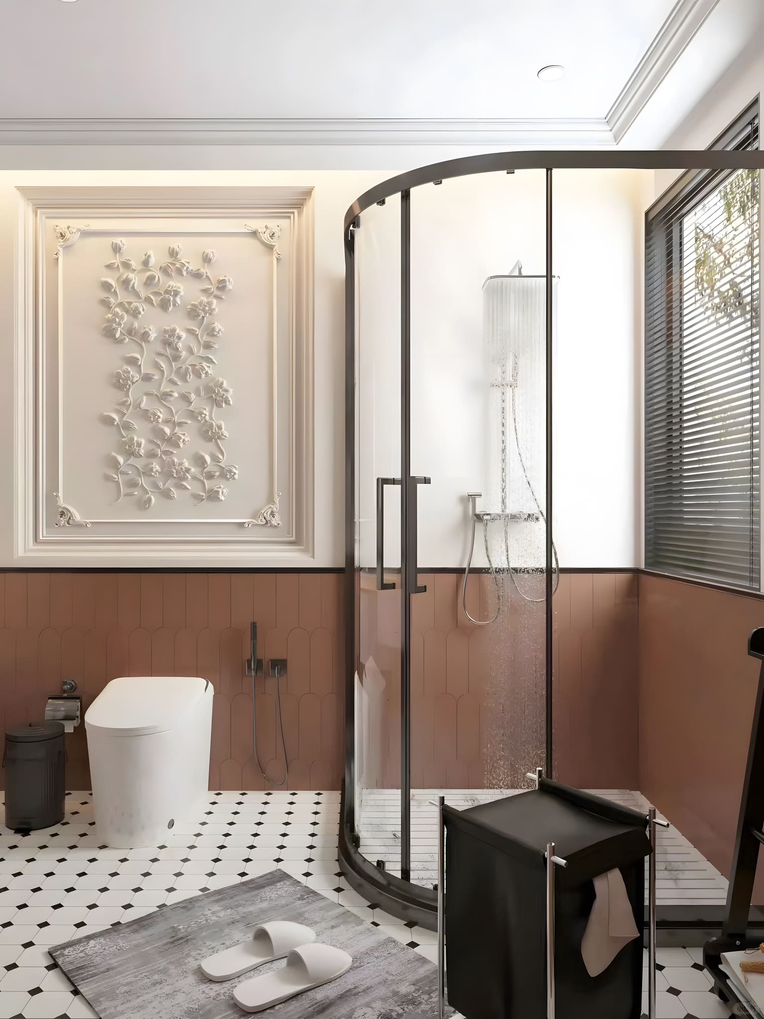 Thiết bị vệ sinh Jomoo tại nhà phố hiện đại tại Thị trấn Đông Anh, Kim Nỗ.