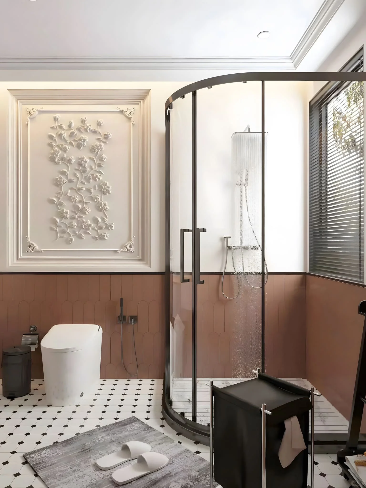 Thiết bị vệ sinh Jomoo tại nhà phố hiện đại tại Thị trấn Đông Anh, Kim Nỗ.