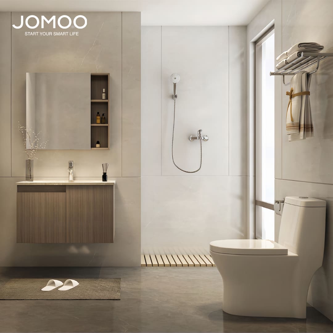 Tủ chậu Jomoo tại khách sạn 5 sao tại Hải Bối, Nam Hồng.