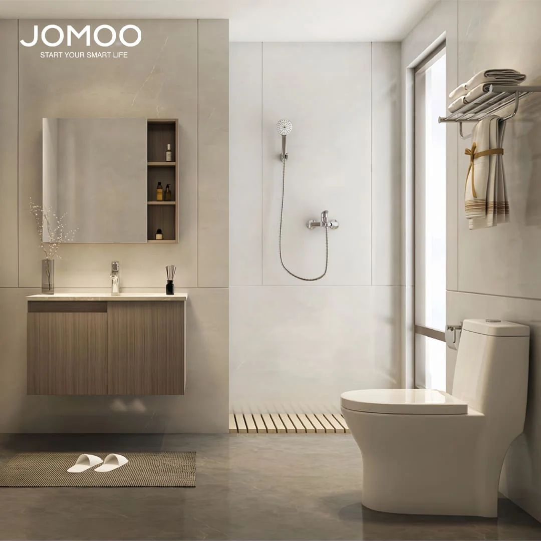 Tủ chậu Jomoo tại khách sạn 5 sao tại Hải Bối, Nam Hồng.