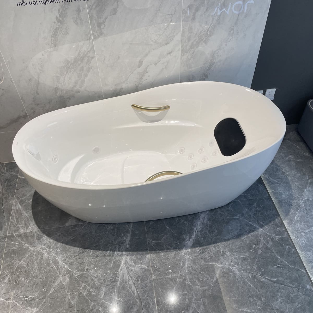 Bồn tắm đặt sàn massage Jomoo YK02118-1A01-1