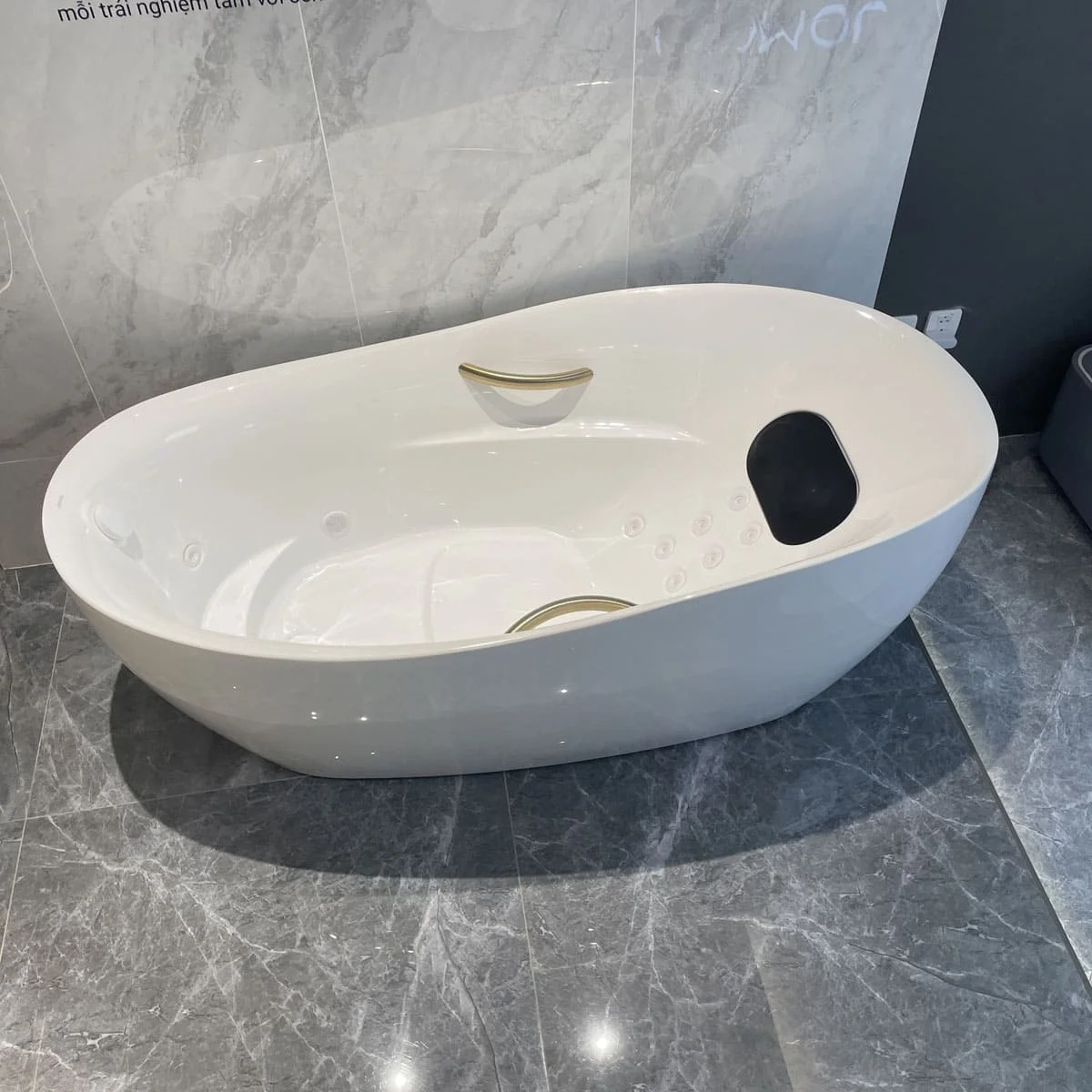 Bồn tắm đặt sàn massage Jomoo YK02118-1A01-1