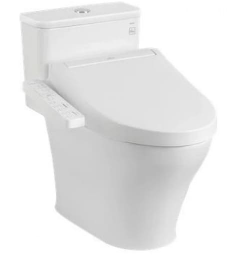 Bồn cầu 1 khối kèm nắp điện tử TOTO MS857CDW17