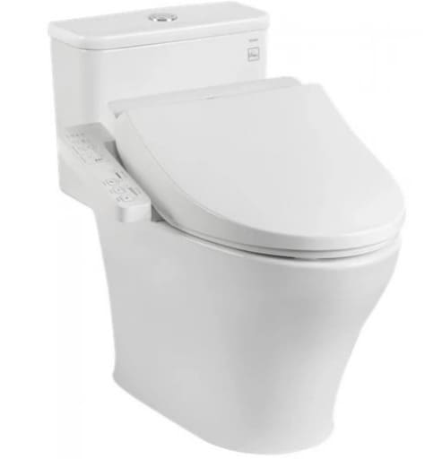 Bồn cầu 1 khối kèm nắp điện tử TOTO MS857DW18