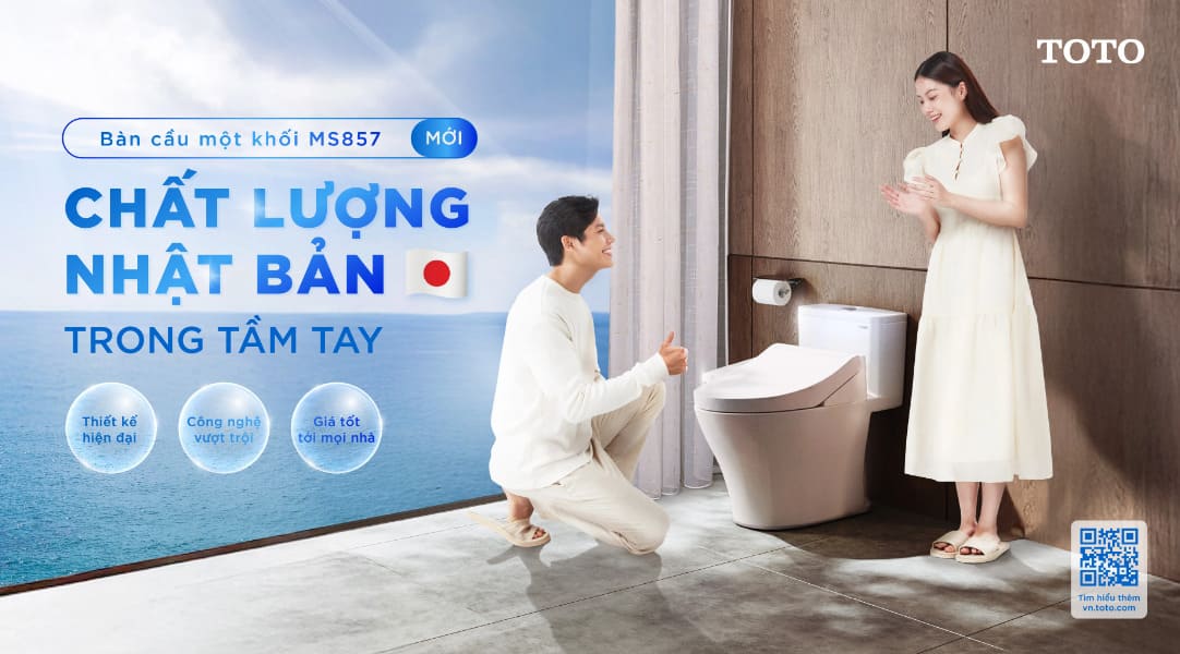 TOTO - Thương hiệu thiết bị vệ sinh hàng đầu tại Thanh Xuân 