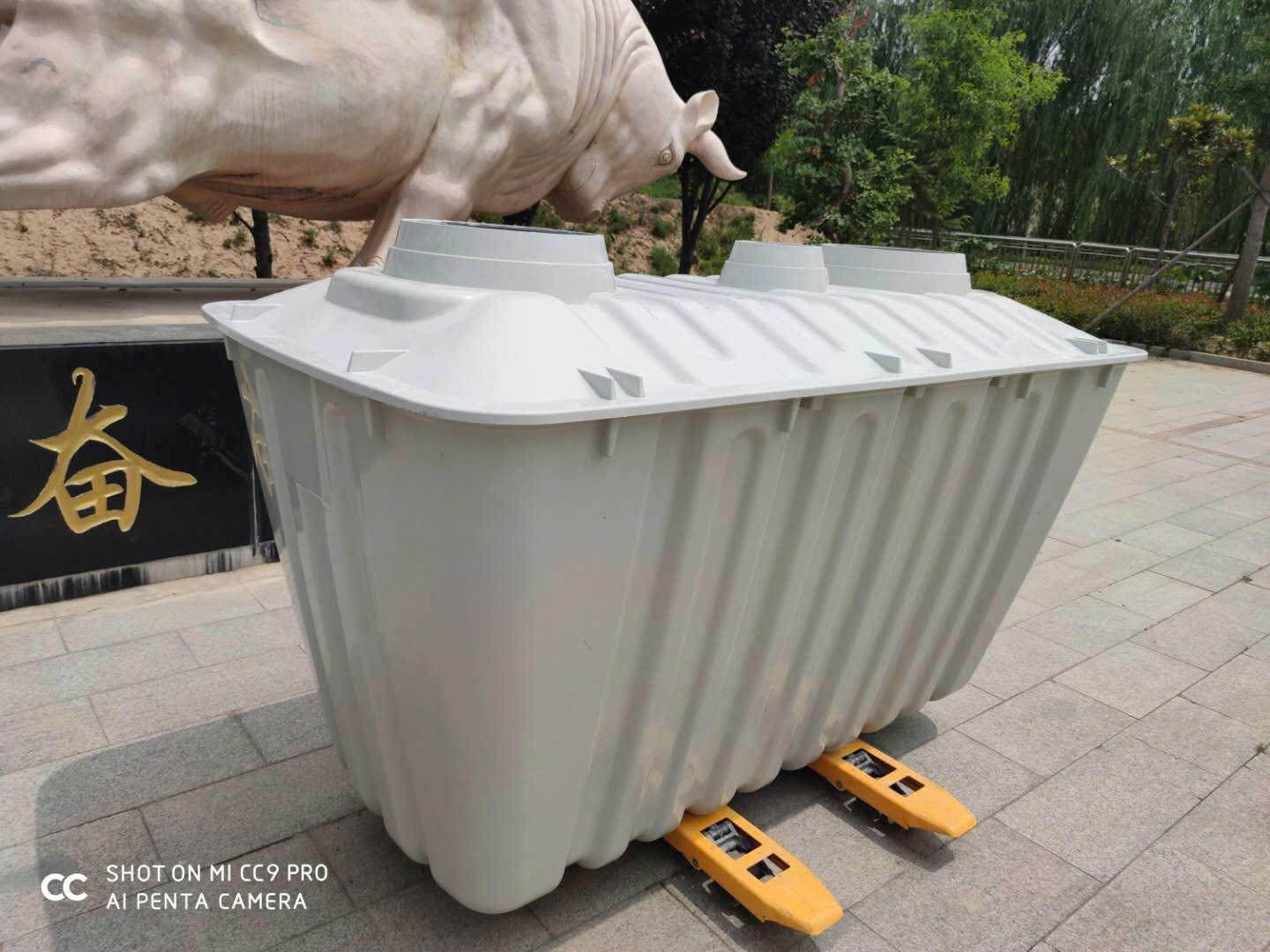 Bể phốt nhựa AquaRe 2000L – chất liệu composite