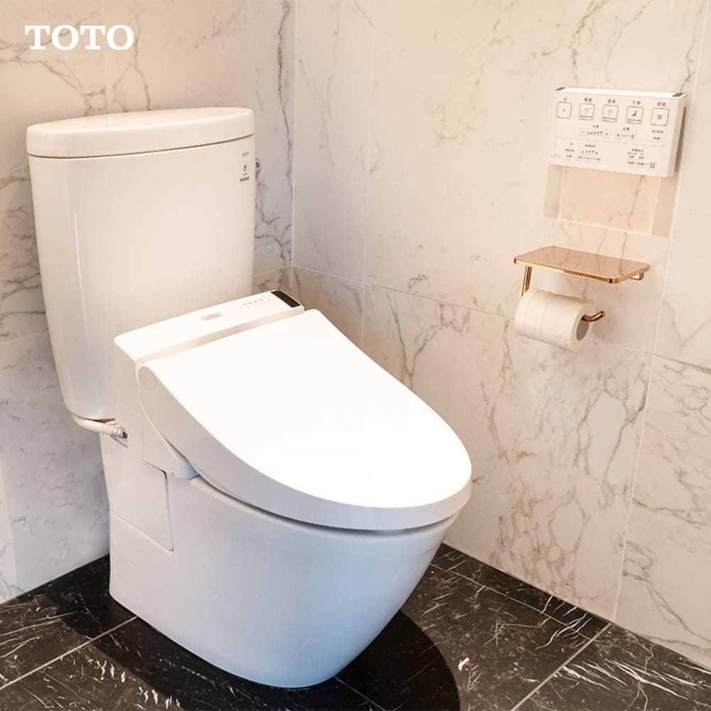 Bồn cầu nắp điện tử TOTO tại dự án Vinhomes Smart City