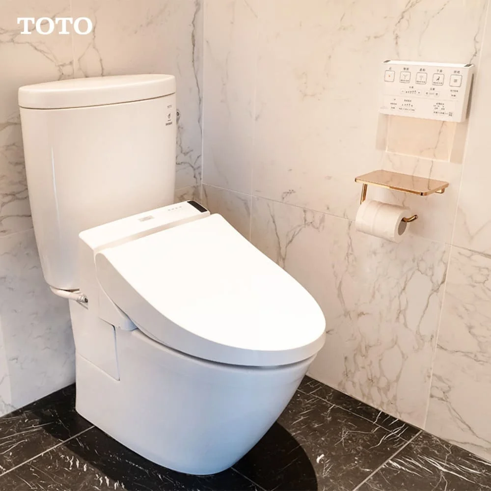 Bồn cầu nắp điện tử TOTO tại dự án Vinhomes Smart City