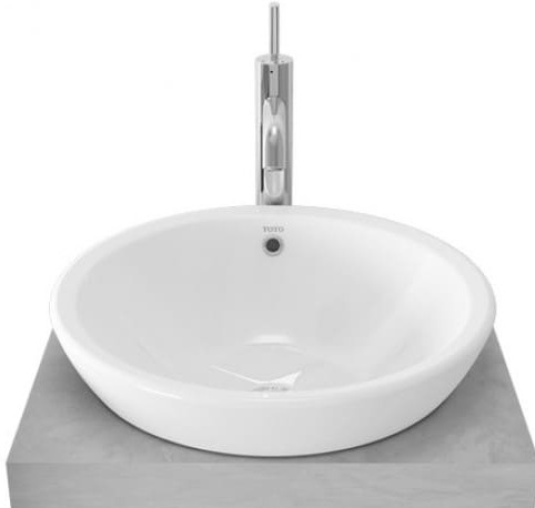 Lavabo bán âm TOTO LW526NJU#W