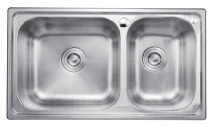 Chậu rửa bát 2 hố Jomoo 06108-7Z1-I011