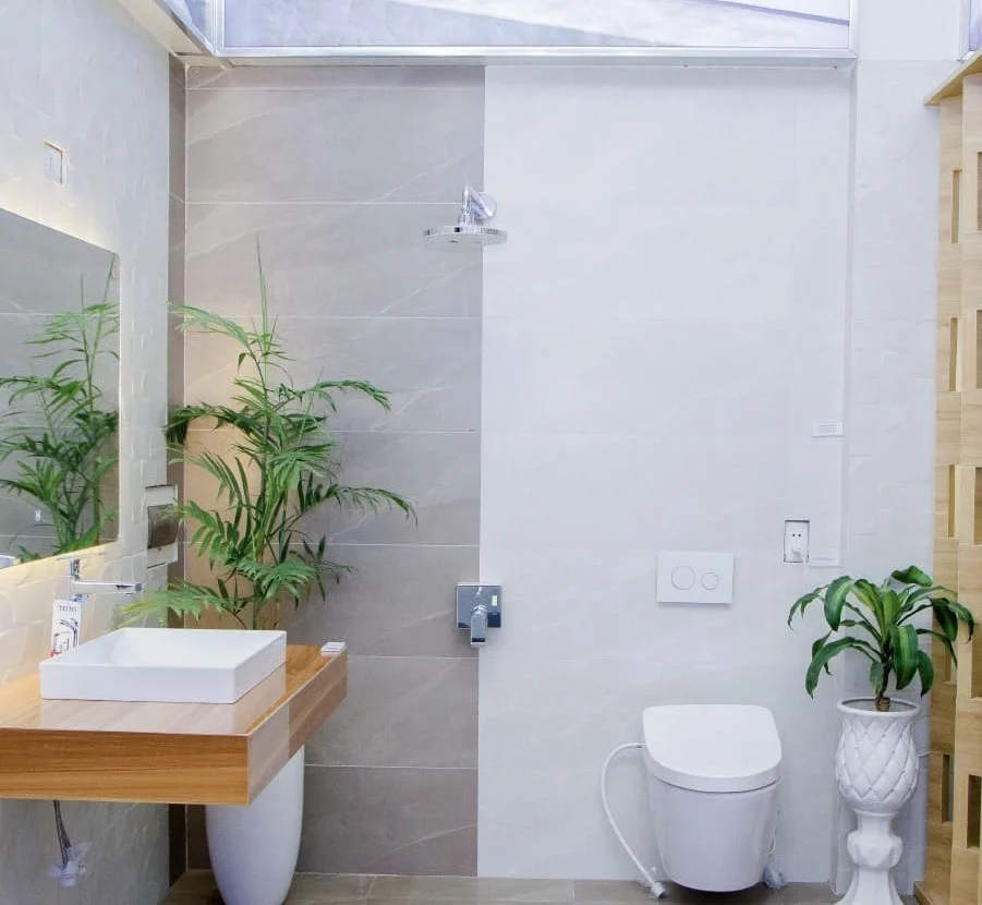 Thiết bị vệ sinh TOTO tại các công trình cao cấp tại khu vực Mỗ Lao, Kiến Hưng