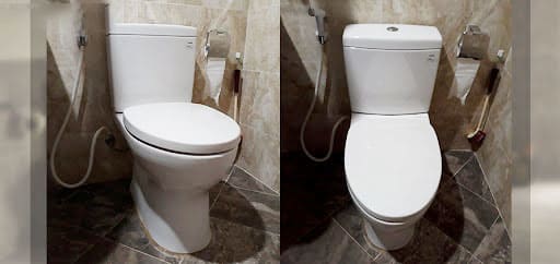 Bồn cầu TOTO nhà phố khu xã Hương Sơn, Lê Thanh.