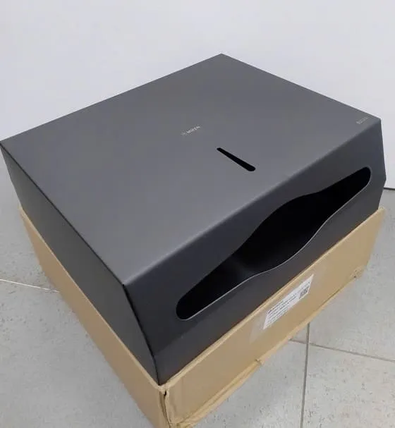 Hộp đựng giấy lau tay mạ màu đen Miken MK-A724B