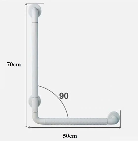 Thanh tay vịn phòng tắm Miken G7050W