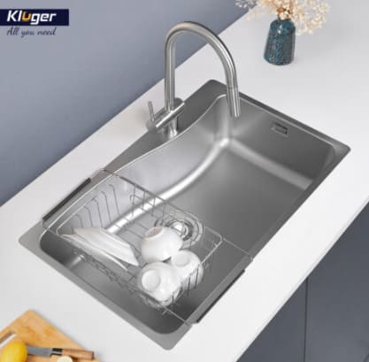Chậu rửa bát 1 hố Kluger KF8131FS-S80