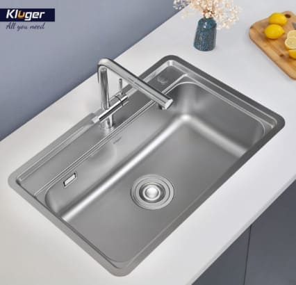 Chậu rửa bát 1 hố Kluger KW8101FS-S72