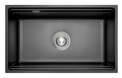 Chậu rửa bát 1 hố màu đen Kluger KWU8161FB-S70