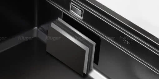 Chậu rửa bát 1 hố màu đen Kluger KWF8161FB-S76