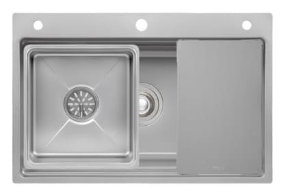 Chậu rửa bát 1 hố Kluger KWF8161FS-S76 PLUS