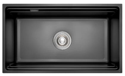 Chậu rửa bát 1 hố màu đen Kluger KWU8161FB-S76