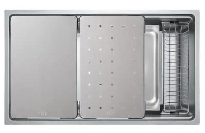 Chậu rửa bát 1 hố Kluger KWU8161FS-S76  PLUS
