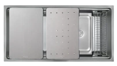 Chậu rửa bát 1 hố Kluger KWU8161FS-S86 PLUS