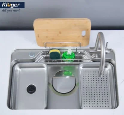Chậu rửa bát 1 hố Kluger KF7848FS-S78 PLUS