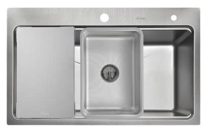 Chậu rửa bát 1 hố Kluger KW8181FS-S81 PLUS