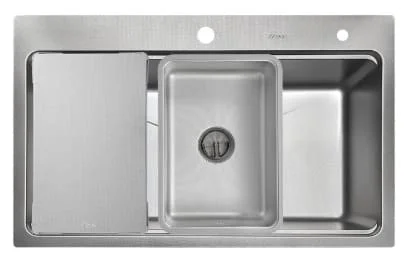 Chậu rửa bát 1 hố Kluger KW8181FS-S81 PLUS