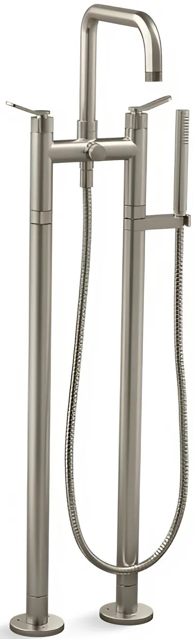 Vòi bồn tắm gắn sàn Kallista P32832-LV-BN