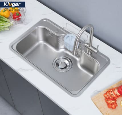 Chậu rửa bát 1 hố Kluger KT8050FS-S80