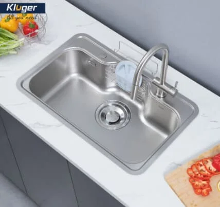 Chậu rửa bát 1 hố Kluger KT8050FS-S80