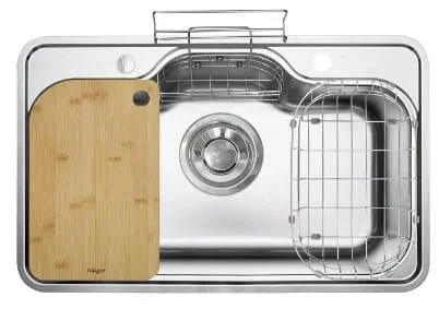 Chậu rửa bát 1 hố Kluger KT8050FS-S80 Plus