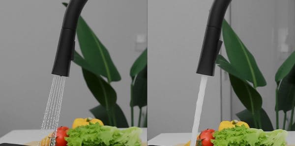 Vòi chậu rửa bát dây rút Kluger KLF0002B