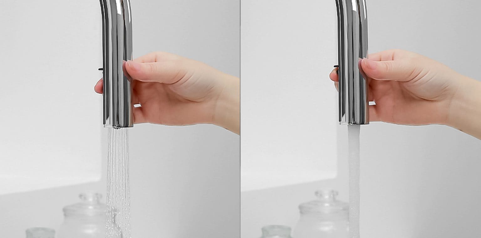 Vòi chậu rửa bát dây rút Kluger KLF0006C