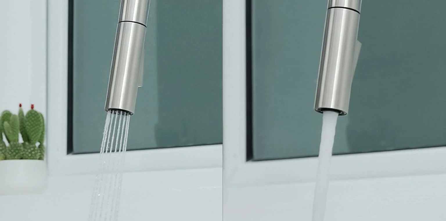 Vòi chậu rửa bát dây rút Kluger KLF0008S