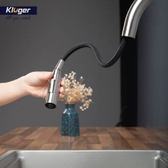 Vòi chậu rửa bát dây rút Kluger KLF0008S