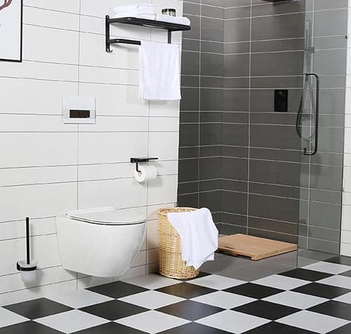 Thiết bị vệ sinh miken tại chung cư cao cấp tại Phường Gia Thụy: