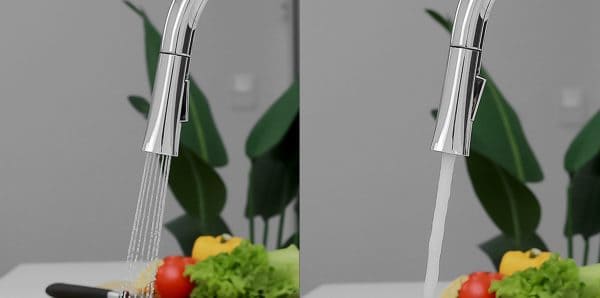 Vòi chậu rửa bát dây rút Kluger KLF0002C