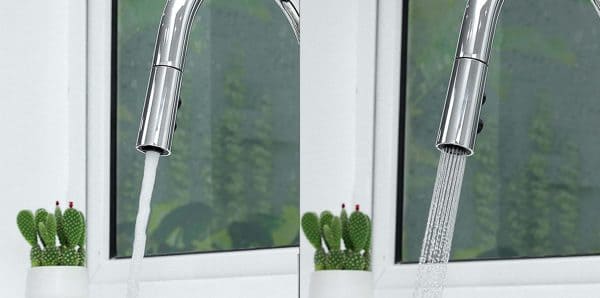 Vòi chậu rửa bát dây rút Kluger KLF0005C