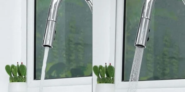 Vòi chậu rửa bát dây rút Kluger KLF0005C