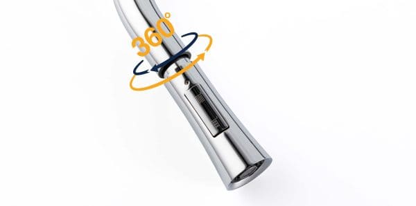 Vòi chậu rửa bát dây rút Kluger KLF0009S