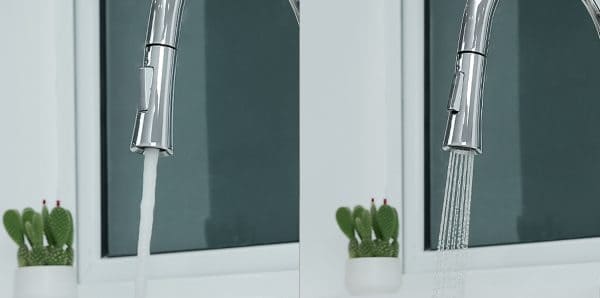 Vòi chậu rửa bát dây rút Kluger KLF0009C