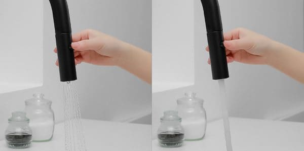 Vòi chậu rửa bát dây rút Kluger KLF0010B